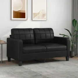 2-osobowa-sofa-czarna-140-cm-sztuczna-skora