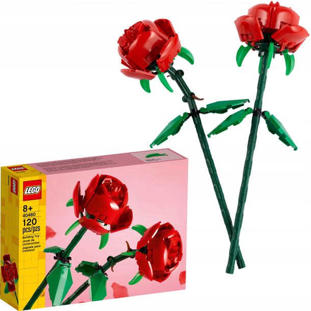 LEGO Creator Okolicznościowe Róże czerwone 40460 120 elementów - ERLI.pl