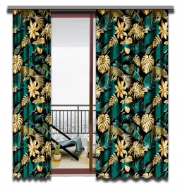zaslony-na-zabki-140x250-wzor-2-szt-zielone-liscie