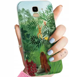 etui-do-samsung-galaxy-j6-2018-wzory-henri-rousseau-pejzaz-malarz-obudowa