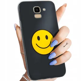 etui-do-samsung-galaxy-j6-2018-wzory-usmiech-smile-emoji-obudowa-pokrowiec