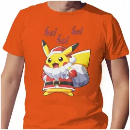 koszulka-meska-t-shirt-swiateczna-2xl-pikachu-ho-ho-ho-jakosc