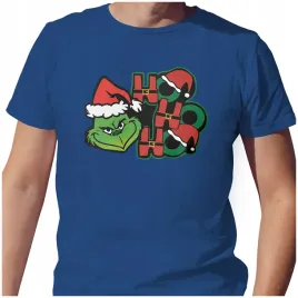 koszulka-meska-t-shirt-swiateczna-2xl-grinch-mikolaj-ho-ho-ho-jakosc