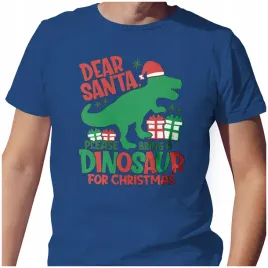 koszulka-meska-t-shirt-swiateczna-xl-dinosaur-for-christmas-prezenty-jakosc