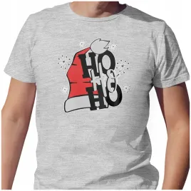 koszulka-meska-t-shirt-swiateczna-2xl-ho-ho-ho-czapka-mikolaja-jakosc