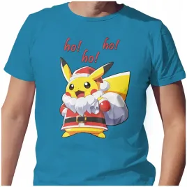 koszulka-meska-t-shirt-swiateczna-m-pikachu-ho-ho-ho-jakosc