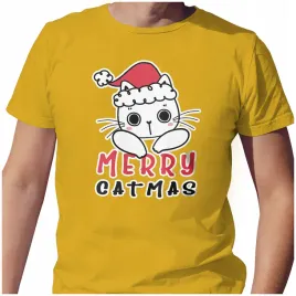 koszulka-meska-t-shirt-swiateczna-2xl-merry-catmas-kot-w-czapce-jakosc