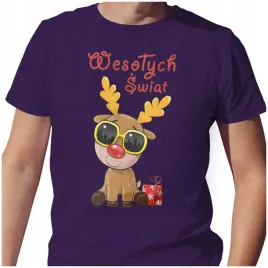 koszulka-meska-t-shirt-swiateczna-2xl-wesolych-swiat-renifer-w-okularach
