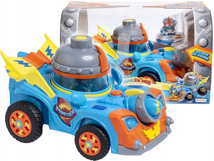 Фото - Фігурки / трансформери RACER Super Zings Things Pojazd Kazoom  i Figurka Kid Kazoom 
