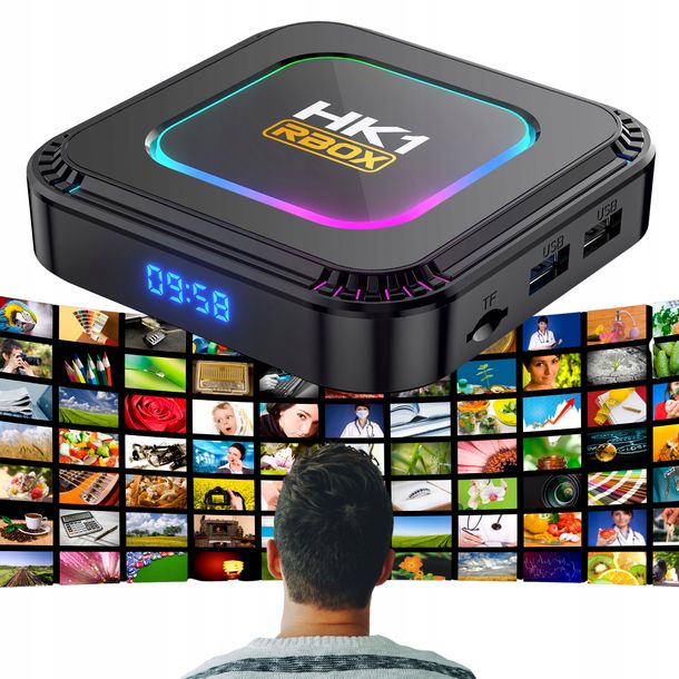 Zdjęcia - Odtwarzacz multimedialny Android TV Box SMART BOX TV 8K 4K ANDROID 13 WIFI 6 BLUETOOTH 5.0 PRZYSTAWKA TV   2024