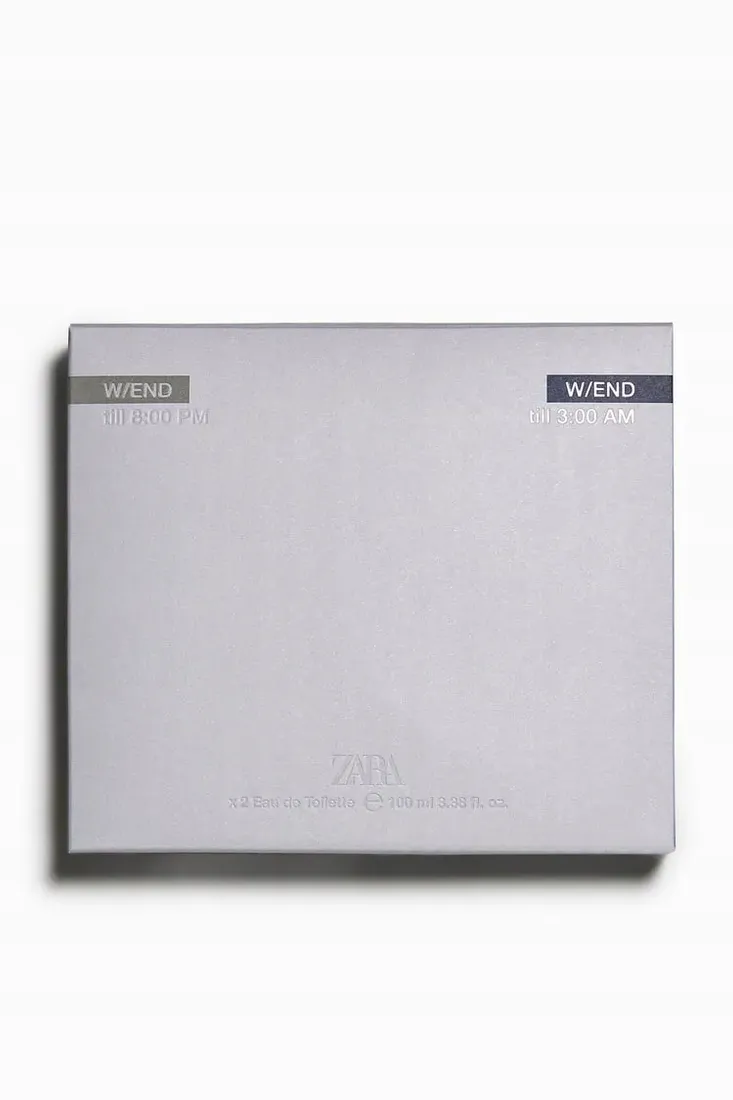 Zara Combo 2点セット 100ml ZARA W/END TILL EDT 2X100ML ZESTAW PERFUMY MĘSKIE