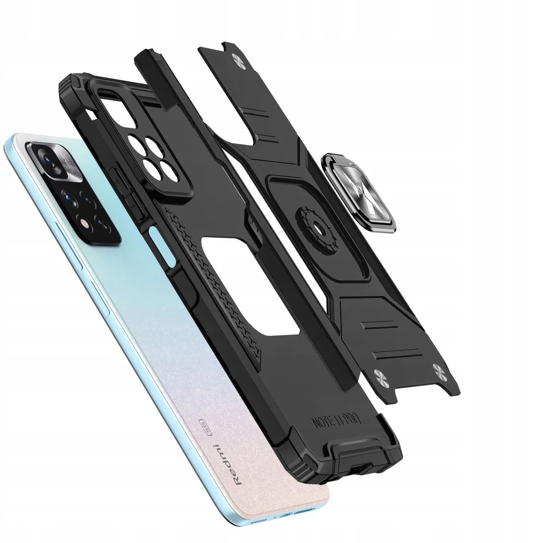plecki-etui-case-armor-ring-xiaomi-redmi-note-11-pro-5g-czarny