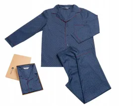 klasyczna-pizama-meska-re-910-c3-granatowa-100percent-bawelna-xxl