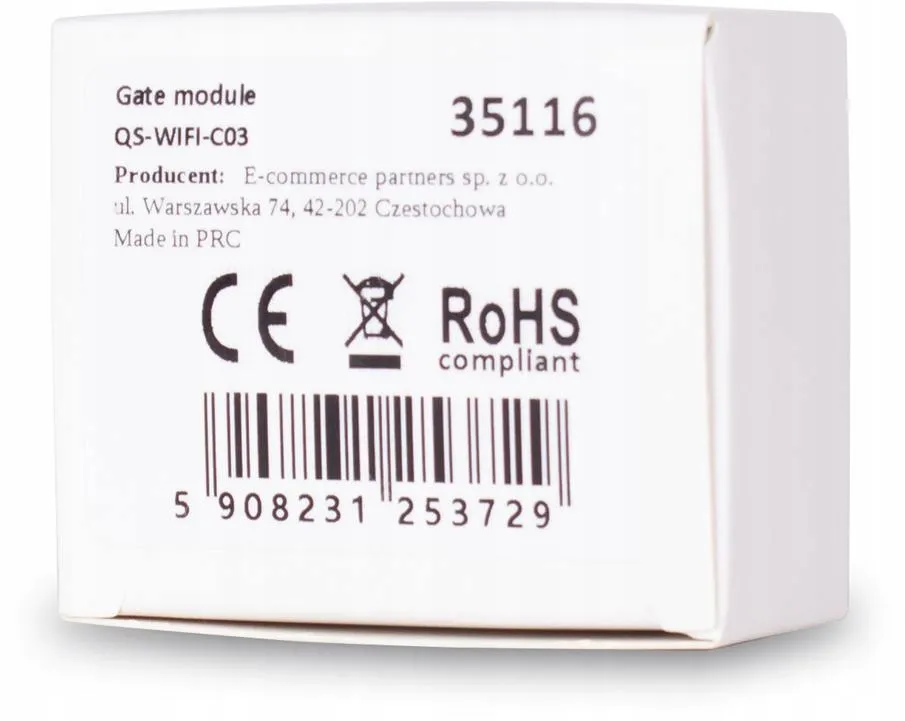 Wife Gate Module GISE SMART Gate module Moduł do sterowania bramą Tuya WiFi - ERLI.pl