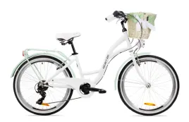 rower-miejski-goetze-mood-24-bialo-pistacjowy-damski-shimano-kosz