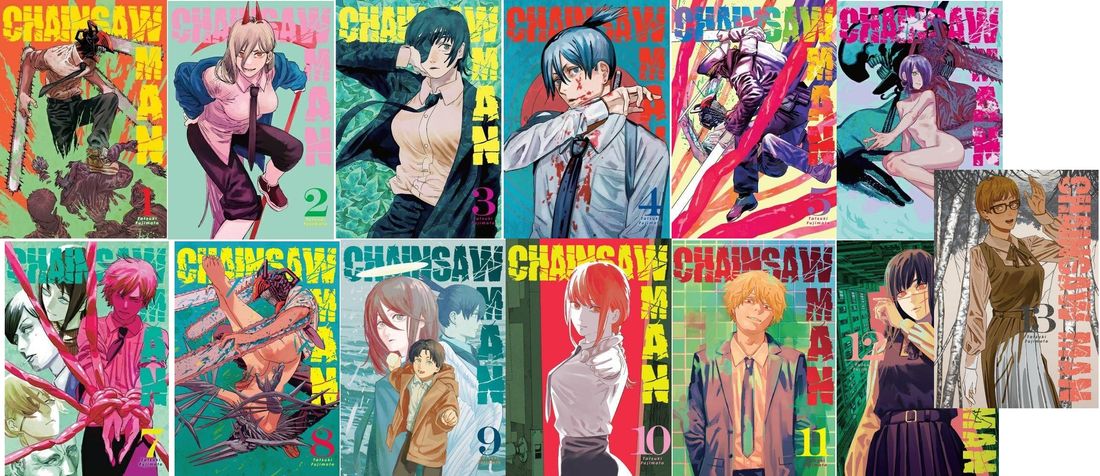 Chainsaw man Tom 1-13 Tatsuki Fujimoto - ERLI.pl