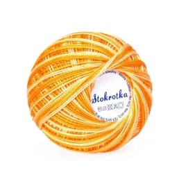 kordonek-stokrotka-opus-natura-nr-338-pomaranczowy-melange-cieniowany-200m