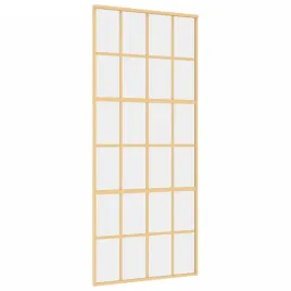drzwi-przesuwne-zlote-90x205-cm-przezroczyste-szklo-esg