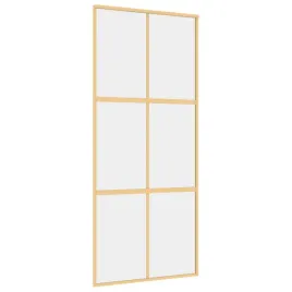 drzwi-przesuwne-zlote-90x205-cm-przezroczyste-szklo-esg