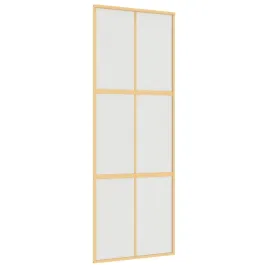 drzwi-przesuwne-zlote-76x205-cm-mrozone-szklo-esg-aluminium