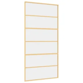 drzwi-przesuwne-zlote-1025x205-cm-przezroczyste-szklo-esg