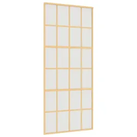 drzwi-przesuwne-zlote-90x205-cm-mrozone-szklo-esg-aluminium