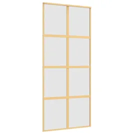 drzwi-przesuwne-zlote-90x205-cm-mrozone-szklo-esg-aluminium