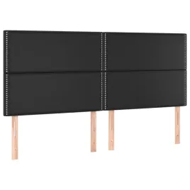 zaglowki-do-lozka-4-szt-czarny-90x5x78-88cm-sztuczna-skora