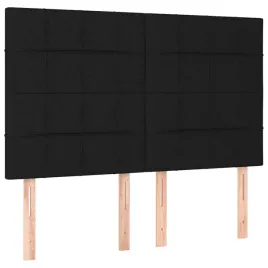 zaglowki-do-lozka-4-szt-czarne-72x5x78-88-cm-tkanina