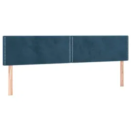 zaglowki-2-szt-ciemnoniebieskie-100x5x78-88-cm-aksamit