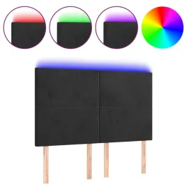 zaglowek-do-lozka-z-led-czarny-144x5x118-128-cm-aksamit