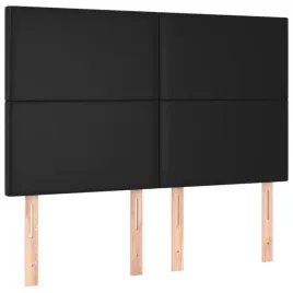 zaglowki-do-lozka-4-szt-czarne-72x5x78-88-cm-sztuczna-skora