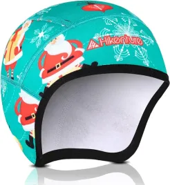 hikenture-dziecieca-czapka-zimowa-pod-kask-zielona