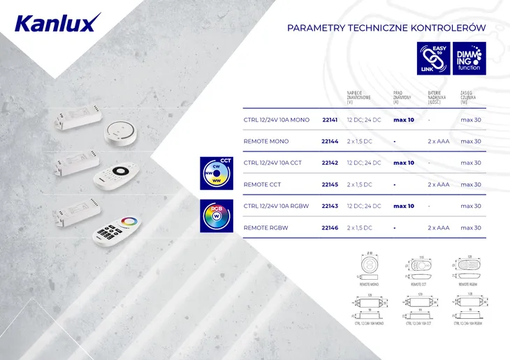 kontroler-do-tasm-led-remote-cct-marka-kanlux