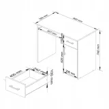 biurko-wolnostojace-biale-1-szuflada-90-cm-1-drzwi-kolekcja-pin