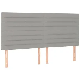 zaglowki-do-lozka-4-szt-jasnoszary-100x5x78-88-cm-tkanina