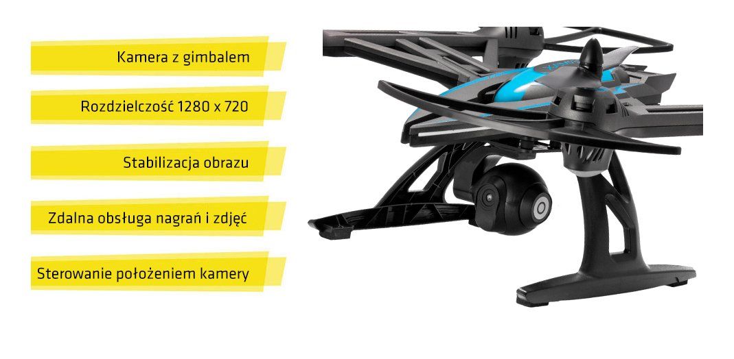 dron overmax x bee drone 7.2 fpv ekran kamera hd