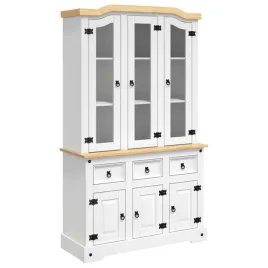kredens-corona-biala-112x43x196-cm-drewno-sosny-meksykanskiej