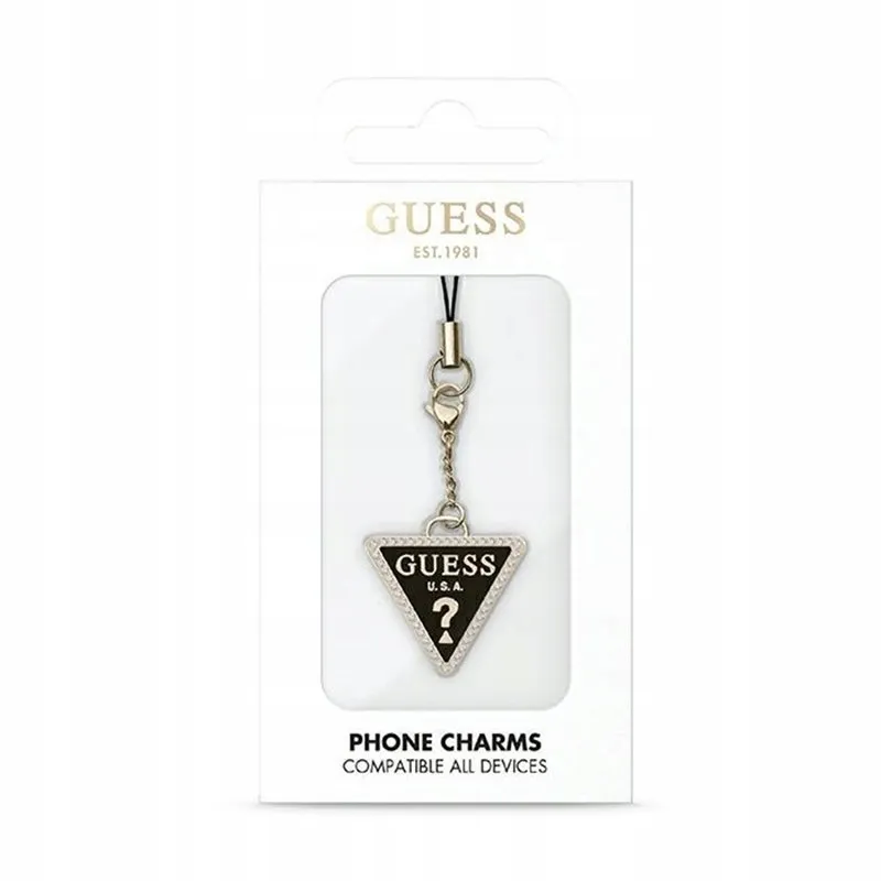 guess-charm-strass-triangle-metal-logo
