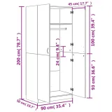 szafa-kolor-dab-sonoma-90x52x200-cm-stan-nowy