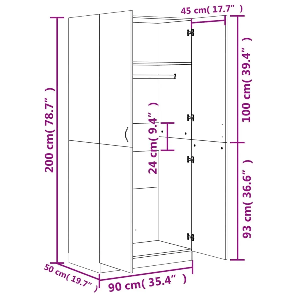 szafa-kolor-dab-sonoma-90x52x200-cm-stan-nowy