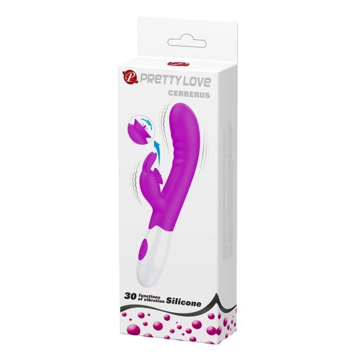 Wibrator Cerberus Rabbit Vibrator 05 1220 Erlipl 0263