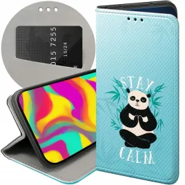 etui-z-klapka-do-honor-magic7-pro-wzory-panda-bambus-pandy-futeral-case