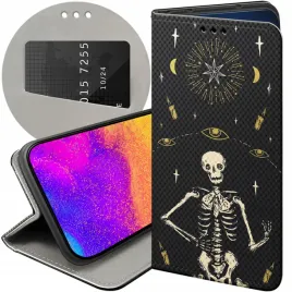 etui-do-motorola-edge-50-fusion-wzory-czaszka-szkielety-memento-mori-gotyk