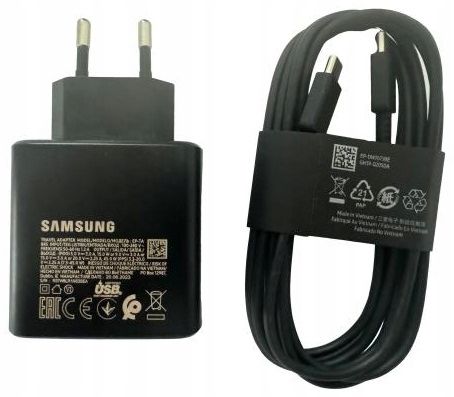 ﻿ORYGINALNA ŁADOWARKA SIECIOWA SAMSUNG 45W USB C Galaxy S22 S23 S24 Ultra