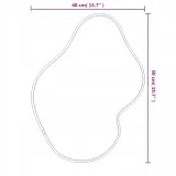 lustro-scienne-czarne-50x40-cm-stan-nowy-marka-vidaxl