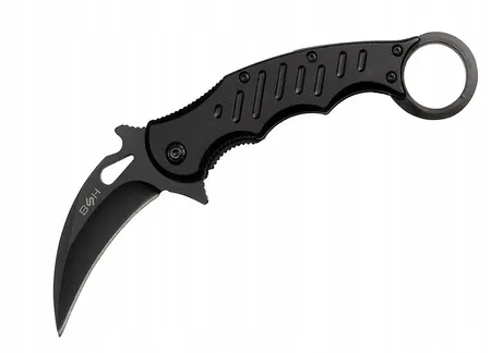 KARAMBIT CS GO nóż składany myśliwski sprężynowy - ERLI.pl