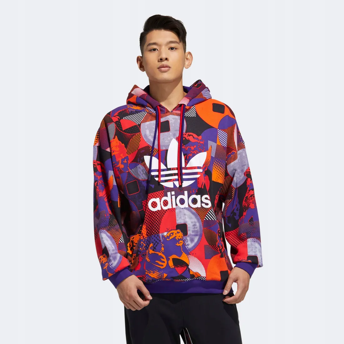 Bluza ADIDAS CNY HOODIE kangurka kaptur kolorowa – 166356933
