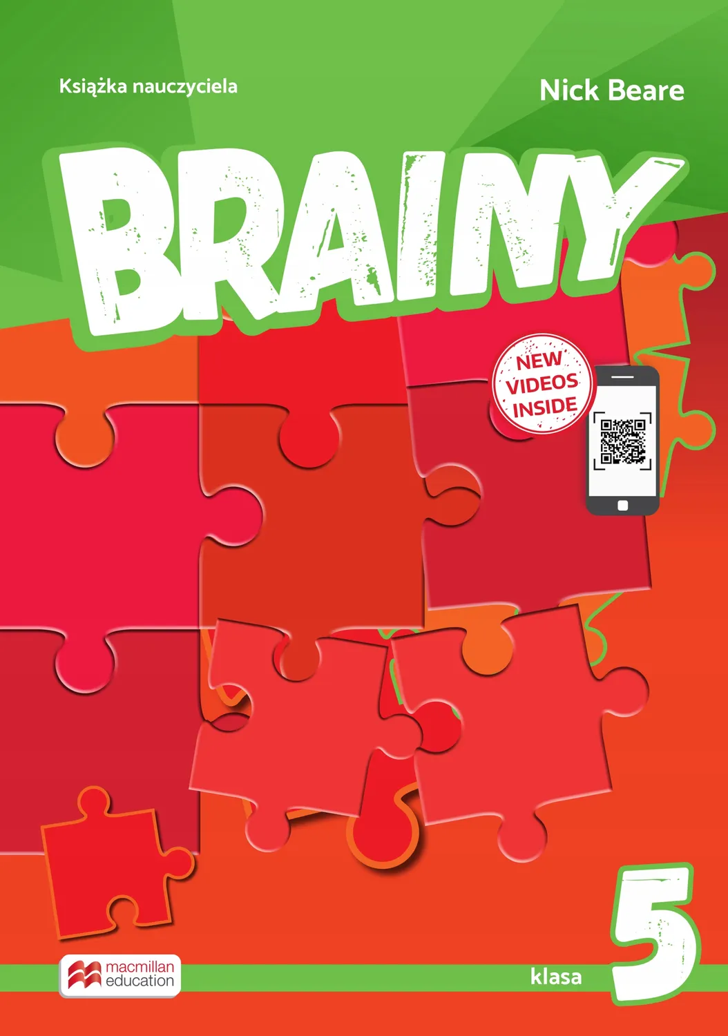 BRAINY kl.5 Książka Nauczyciela + Audio CDs + kod do Teacher's