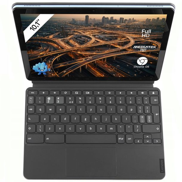 Lenovo IdeaPad Duet Chromebook 10.1" MediaTek P60T 4GB 256GB FHD ChromeOS ERLI.pl
